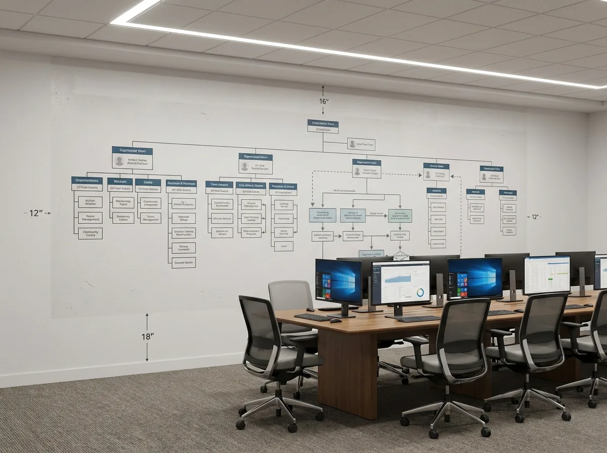 Offices wall print